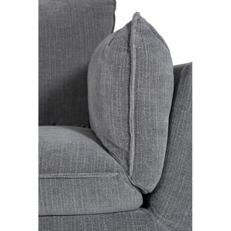 VL Ali 2 Seater Sofa Charcoal